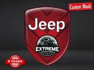 Jeep Adesivi Lunotto Auto Stile Corse Regolabili